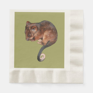 Schattig Baby Ringtail Possum in Australië Servet