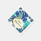 Schattig Baby shower Dinosaur Servet (Hoek)