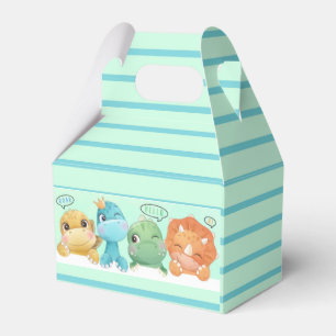 Schattig Baby shower Little Dinosaur Bedankdoosjes