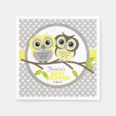 Schattig Baby shower Servet (Voorkant)