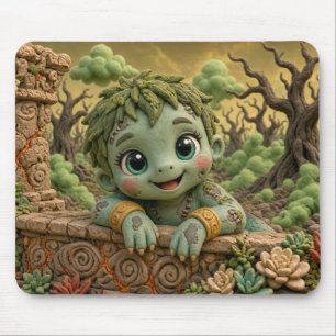 Schattig Baby Zombie, Mythisch Muismat