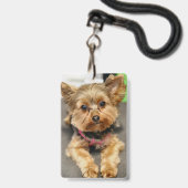 Schattig Badge (Voorzijde met lanyard)