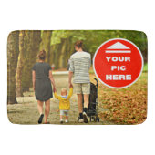 Schattig! Badmat - gepersonaliseerd - groot (Voorkant)