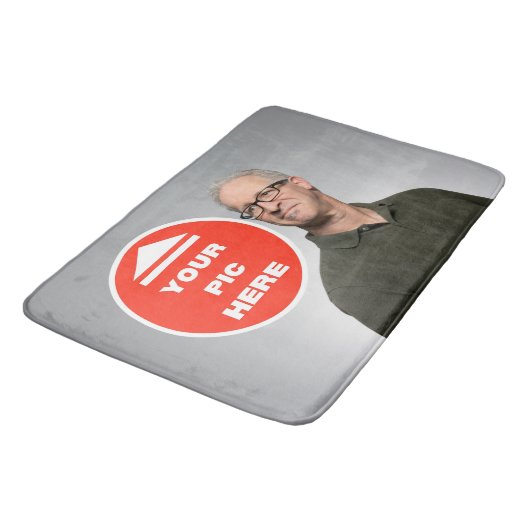 Schattig! Badmat - gepersonaliseerd - groot (Gekanteld)