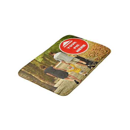 Schattig! Badmat - gepersonaliseerd - Klein (Gekanteld)