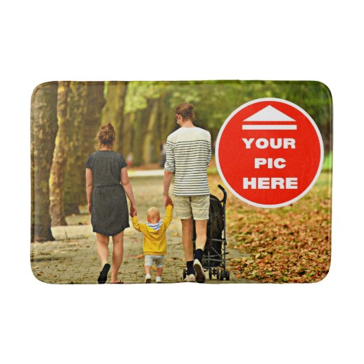 Schattig! Badmat - Gepersonaliseerd - Medium (Voorkant)