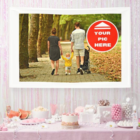 Schattig! Banner - Gepersonaliseerd - 4'x6' (Feest)