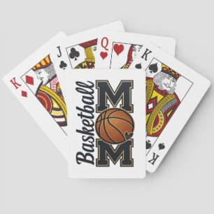 Schattig Basketbal Moeder Speldag Sport Cadeau Pokerkaarten