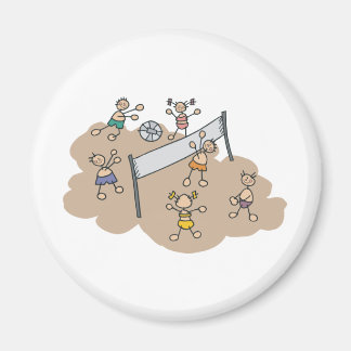 Schattig Beachvolleybal Magneet