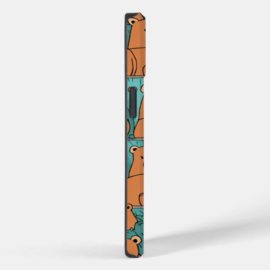 Schattig Beer Patroon Telefoonhoesontwerp Case-Mate iPhone Case (Achterkant / Rechts)