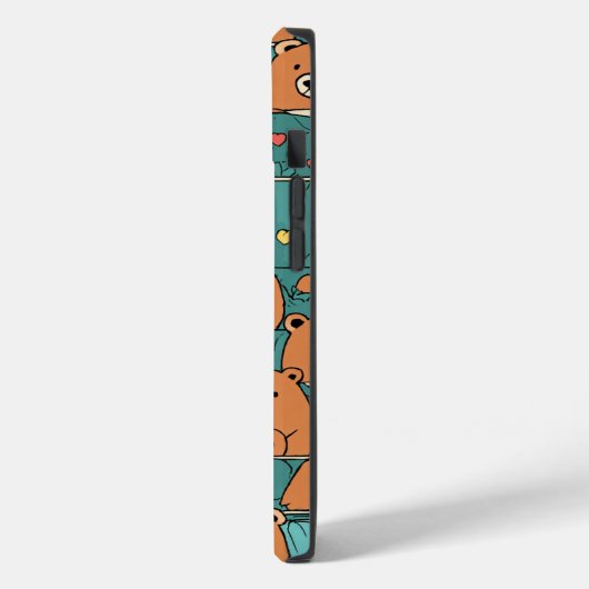 Schattig Beer Patroon Telefoonhoesontwerp Case-Mate iPhone Case (Achterkant / Links)