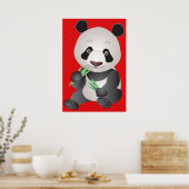 schattig beer poster (Keuken)