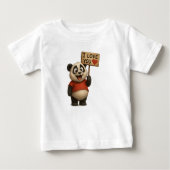 Schattig Beer Trio Kinder T-shirt – Panda, Polar B (Voorkant)