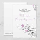 schattig, ben je mijn eerbetoon? bedankkaart (Voorkant / Achterkant)