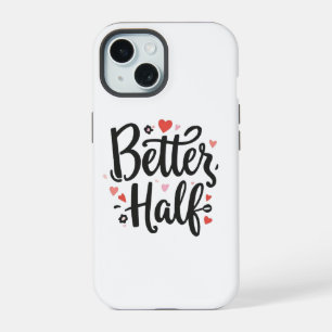 Schattig "Betere Helft" Koppel Hoesje - Romantisch iPhone 15 Hoesje
