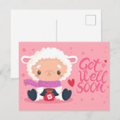 Schattig Beterschap Briefkaart (Voorkant / Achterkant)