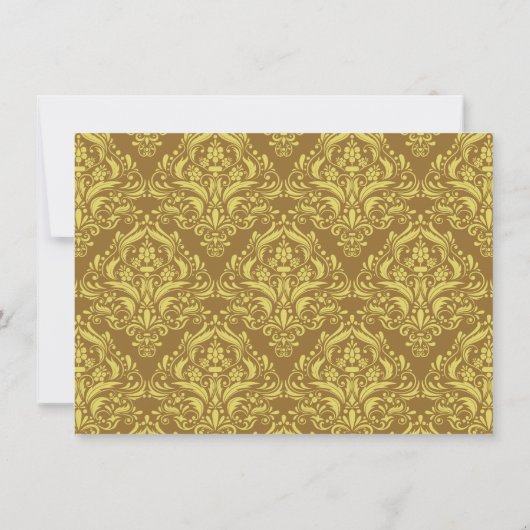 Schattig Blauw Goud Etnisch Prince Baby shower Kaart (Achterkant)