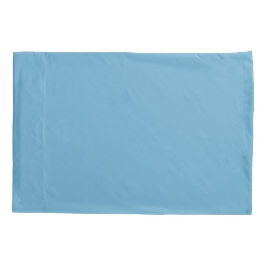 Schattig Blauw Kawaii Weer Cloud Cartoon Kind Kussensloop (Achterkant)