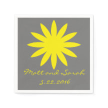 schattig bloemenservet