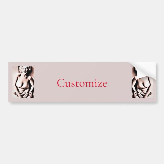  Schattig Blond Thunder_Cove Bumpersticker (Voorkant)