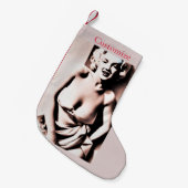 Schattig Blond Thunder_Cove Kleine Kerstsok (Voorkant (Hangend))