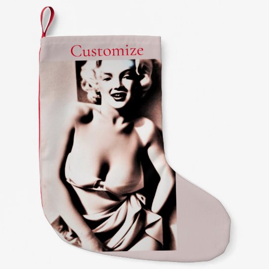 Schattig Blond Thunder_Cove Kleine Kerstsok (Voorkant)