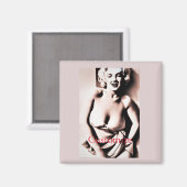 Schattig Blond Thunder_Cove Magneet (Voorkant / Achterkant)