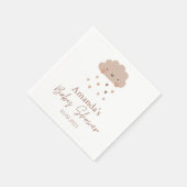Schattig Boho Rain Cloud Baby shower Servet (Hoek)