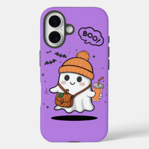 Schattig Boo Geest Meisjesachtige iPhone 16 Hoesje