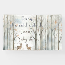 schattig bos baby shower