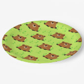 Schattig bos papieren bordje (Gekanteld)