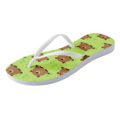 Schattig bos teenslippers (Schuin)