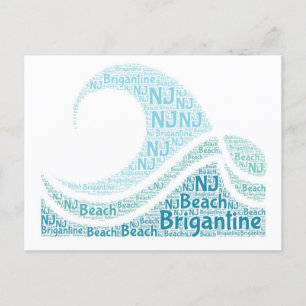 Schattig Briefkaart uit Brigantine, NJ