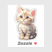 Schattig Bruine Kawaii Kitten