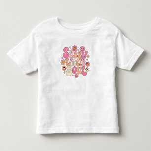 Schattig brutale kleine ziel kids grafische typogr kinder shirts