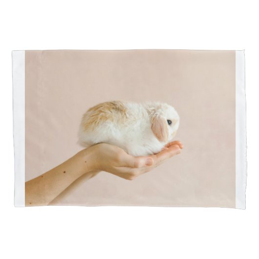 Schattig Bunny Pillow Hoesje Kussensloop (Voorkant)