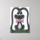 Schattig Bunny Rabbit Canvas Afdruk (Voorkant)