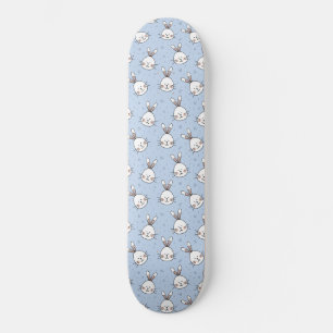 Schattig Bunny Rabbit Pattern Skateboard