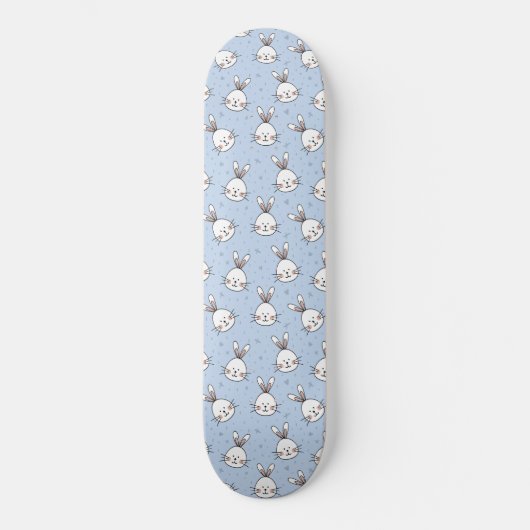 Schattig Bunny Rabbit Pattern Skateboard (Voorkant)