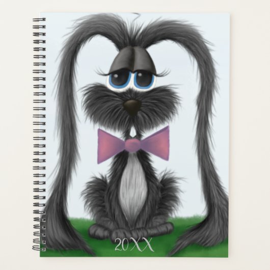 Schattig Bunny Rabbit Planner (Voorkant)