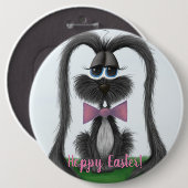 Schattig Bunny Rabbit Ronde Button 6,0 Cm (Voorkant /achterkant)