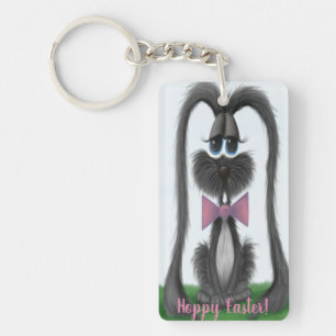 Schattig Bunny Rabbit Sleutelhanger