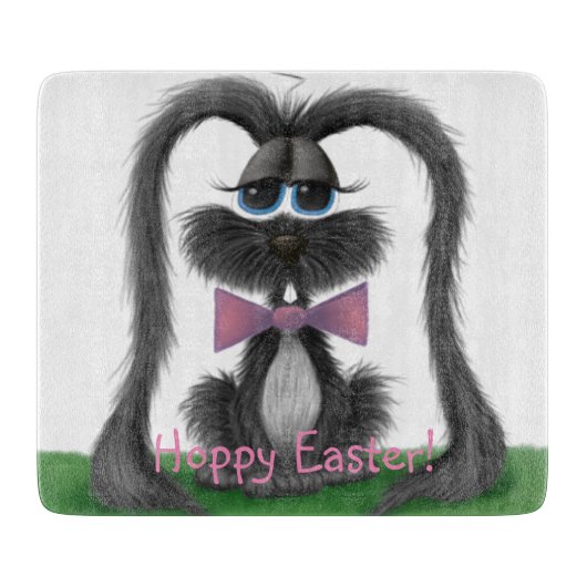 Schattig Bunny Rabbit Snijplank (Voorkant)