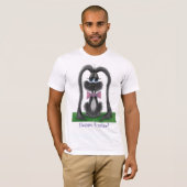 Schattig Bunny Rabbit T-shirt (Voorkant volledig)