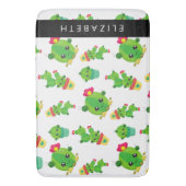 Schattig Cactus, Cactus Pattern, Succulent, Jouw n Badmat (Voorkant Verticaal)
