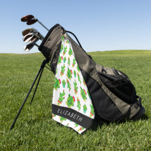 Schattig Cactus, Cactus Pattern, Succulent, Jouw n Golfhanddoek