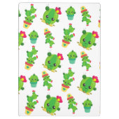 Schattig Cactus, Cactus Pattern, Succulent, Jouw n Klembord (Achterkant)