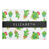 Schattig Cactus, Cactus Pattern, Succulent, Jouw n Kussensloop (Achterkant)