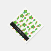 Schattig Cactus, Cactus Pattern, Succulent, Jouw n Servet (Hoek)