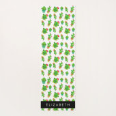 Schattig Cactus, Cactus Pattern, Succulent, Jouw n Yogamat (Achterkant)